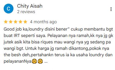 Review Pelanggan 1